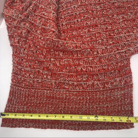 BCBGMAXAZRIA Red Dolman Sleeve Sweater Size Medium - Picture 8 of 8